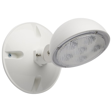 Nuvo Remote Emergency Light - Low-Voltage Backup -  Single Head - Wet Location 67/136